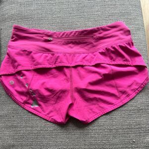 Lululemon Hawaii Speed Up Shorts Sonic Pink